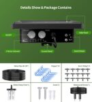 Solar Drip Automatic Watering System for Potted Plants 49.9FT